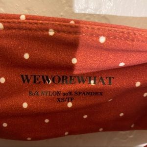 We Wore What crop top